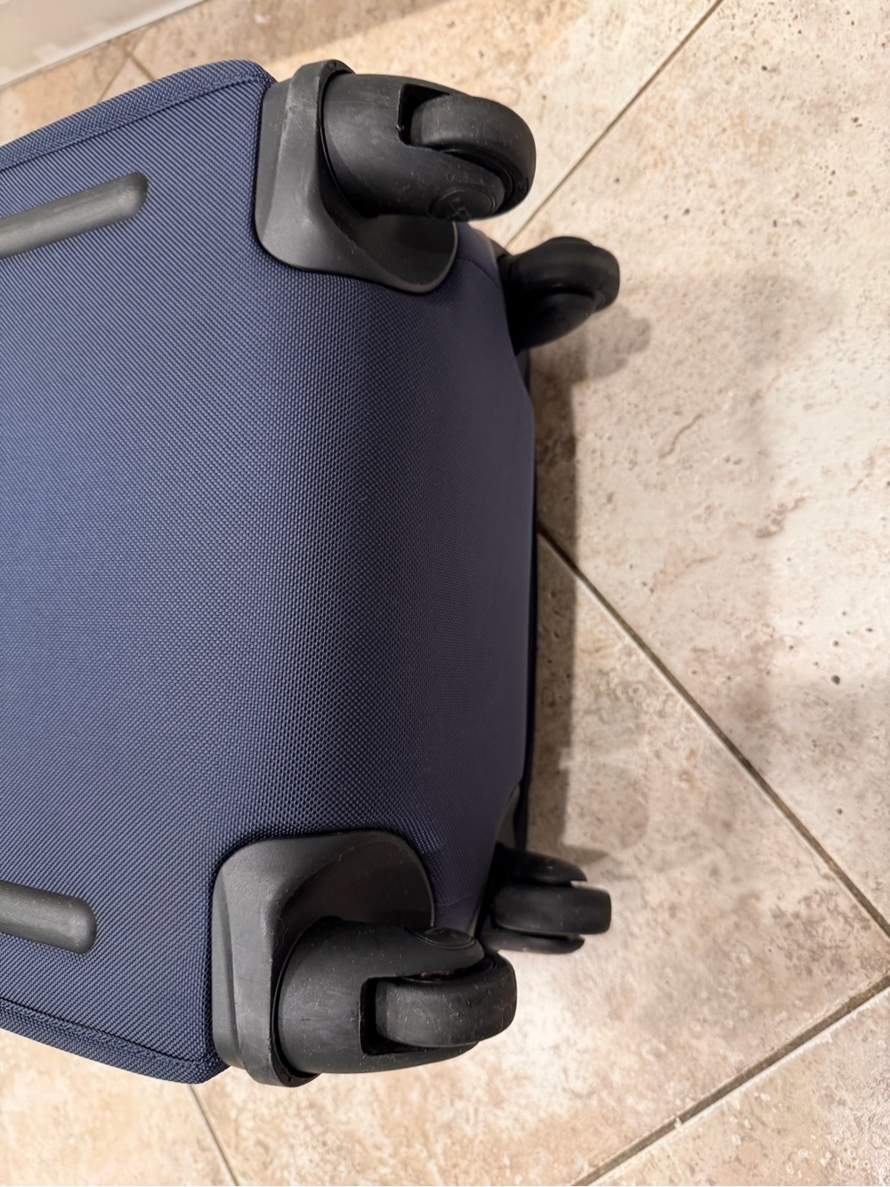 Tumi Navy Softside Carry-On Spinner - Picture 8 of 16